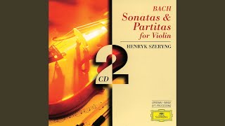 JS Bach Partita for Violin Solo No 1 in B Minor BWV 1002  IIIa Sarabande [upl. by Anaz]