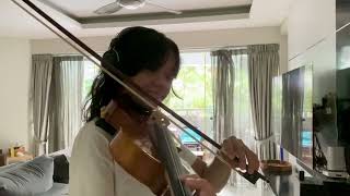 Malam bulan dipagar violin cover [upl. by Jecho460]