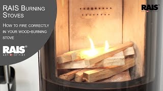 RAIS  How to fire correctly in your woodburning stove [upl. by Kyrstin651]