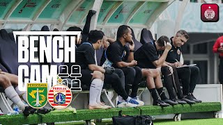 Reaksi Rio Fahmi dkk Memberi Dukungan untuk Skuad Persija di Gelora Bung Tomo  Bench Cam [upl. by Jahn]