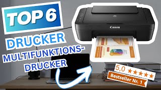 Die besten DRUCKER 2024  Top 6 Multifunktionsdrucker Vergleich [upl. by Ellebana]