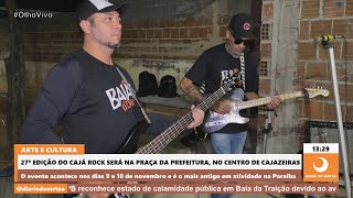 27ª edição do Cajá Rock será na praça da prefeitura no centro de Cajazeiras [upl. by Suidualc293]