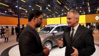 Localising RenaultTRIBER EASYR AMT For India  Interview With Fabrice Cambolive [upl. by Cynthy]