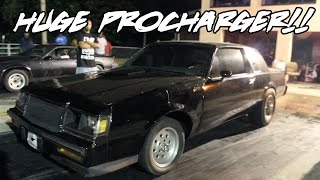 HUGE F2 PROCHARGED SMALL BLOCK GRAND NATIONAL [upl. by Aihtyc]