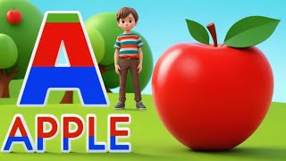 A for Apple Alphabet Song in Hindi । abc songs for children alphabet song alphabet cartoon  20 [upl. by Owens]