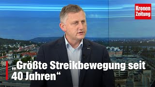 MetallerStreiks ausgeweitet „Größte Streikbewegung seit 40 Jahren“  kronetv NEWS [upl. by Aurthur]