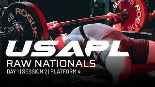 2023 USAPL Raw Nationals  Day 1  Session 2  Platform 4 [upl. by Namref]