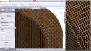 SolidWorks Plastics Meshing [upl. by Dunham]