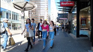 AUTUMN in DOWNTOWN VANCOUVER BC CANADA [upl. by Deppy697]