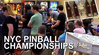 NYC Pinball Championships [upl. by Aisanahta]