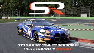 SSRI  GT3  S07R04  Tier 2  Monza ACC  Simsport Racing International [upl. by Ecreip]