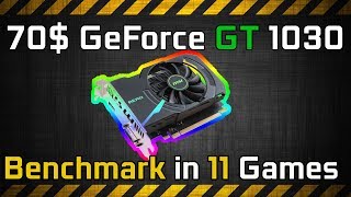 Nvidia GT1030 Test in 11 Games  i7 4790k  MSI GEFORCE® GT 1030 AERO ITX 2G OC [upl. by Duester]