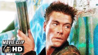 Gang Fight Scene  CYBORG 1989 JeanClaude Van Damme Movie CLIP HD [upl. by Readus]