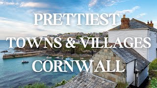 Exploring Cornwalls Prettiest Towns amp Villages  4K Ambient Music [upl. by Einnep]