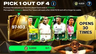 Elite Market Picks But Opened 30 Times In FC Mobile [upl. by Wycoff698]