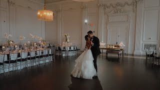 Matt and Natalies beautiful wedding at Downtown Club in Philadelphia PA [upl. by Finbur577]