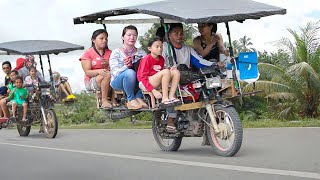 Riding Cheapest Transport Bike of Philippines [upl. by Vilma246]