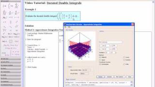 Tutorial Iterated Double Integrals [upl. by Ahseuqal174]