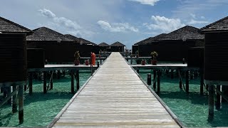 Water Villa Room Tour  Vilamendhoo Island Resort amp Spa Maldive Islands [upl. by Margarette]