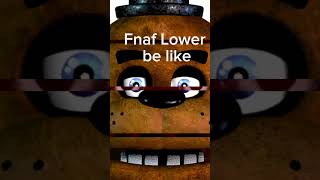 Fnaf lower be like fr fr fnaf [upl. by Annaor]