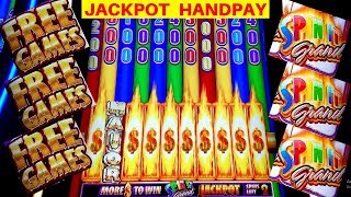 Spin It Grand JACKPOT HANDPAY  High Limit Slot Machine Big Handpay Jackpot  MUST WATCH  MEGA WIN [upl. by Chesnut600]