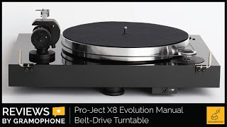 ProJect X8 Evolution Audiophile Turntable  Gramophone [upl. by Dleifyar]