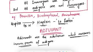 HAPTEN AND ADJUVANT [upl. by Warrick]