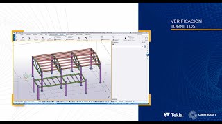 Verificar tornillos con Tekla Structures [upl. by Burd]