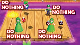 What if everyone does nothing in Mario Party Step It Up Mario Party 9 Minigames [upl. by Just]