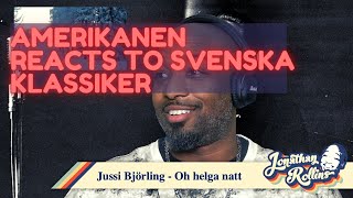 Amerikanen Reacts To Svenska Klassiker Jussi Björling  O helga natt [upl. by Singer]