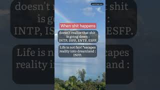 16 personalities dealing with problems mbti [upl. by Petrie]