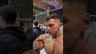 Crostatina pre show 🥇bodybuilding palestra fitness food gym gymlife [upl. by Treharne]