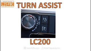 Toyota LC200 Turn Assist in action [upl. by Meunier]