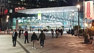 Wien Hauptbahnhof v sobotu večer [upl. by Oilejor]