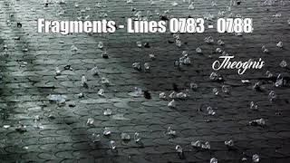 Fragments  Lines 0783  0788 Theognis Poem [upl. by Nivlag]