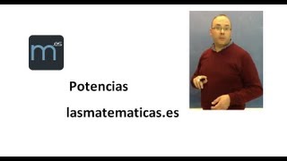 Matemáticas  Potencias de exponente fraccionario [upl. by Anujra352]