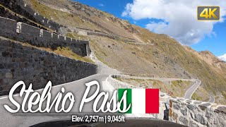 Stelvio Pass Italy 🇮🇹 Driving from Bormio to Prad am Stilfser Joch [upl. by Noma]