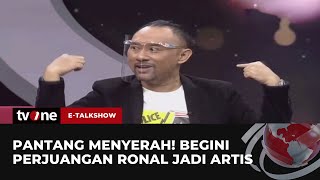 Curhatan Ronal Surapradja Pernah Ditolak Masuk TV  ETalkshow tvOne [upl. by Tlaw355]