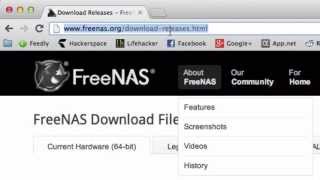 FreeNAS 8 Guide Part 1 Initial Setup [upl. by Winfrid]