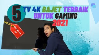 5 TV 4K Bajet Terbaik Untuk Gaming 2021 PS5PS4Xbox  Top 5 Tech Malaysia [upl. by Shaffer]