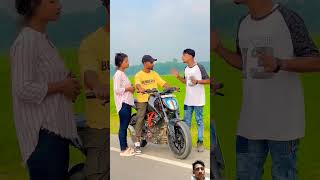 Aye khabre mujse panga lane wali funny explore mrbeast rider ktm [upl. by Airda]