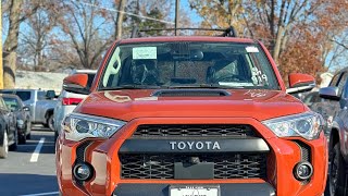 The new 2024 Toyota 4Runner TRD PRO in Terra Color [upl. by Sima]