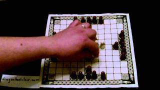 Hnefatafl  Tafl  Corner Escape  White Strategy Part 4 [upl. by Naud]