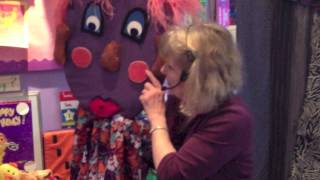 3 year old birthday party musical puppet show [upl. by Allie]