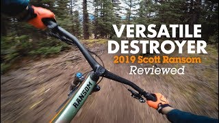 BIKE REVIEW  2019 Scott Ransom 29 and 275 Tested [upl. by Basilius]