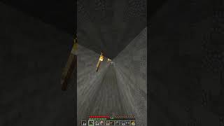 Minecraft mining diamonds 💨 shorts [upl. by Dnomyar]