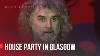 Billy Connolly  House party in Glasgow  One Night Stand Down Under 1999 [upl. by Inan]