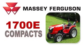 Massey Ferguson 1700E Economy Series Compact Tractors [upl. by Htur]