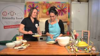 Bananensplit Cupcakes mit Schokohaube Staffel1Folge12  Vegan backen mit Jasmin [upl. by Hctub]