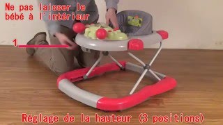 Trotteur multi positions pour bébé TROT15 Vendu par bebeachatcom [upl. by Calise]